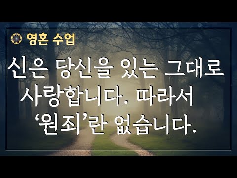 #98 신은 당신을 있는 그대로 사랑합니다. 따라서 원죄란 없습니다. [영혼 수업]