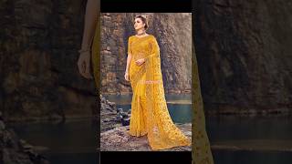 New net saree design #saree #girlsfashion #womanfashion #trendysareescollection #viral#yt #sareeswag