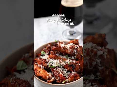 Winter Beer Pairing: Marry Me Chicken Wings and Brown Ale.