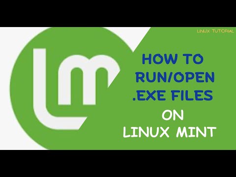 How to Run/Open .exe Files in Linux Mint | Run executable Files in Linux Mint