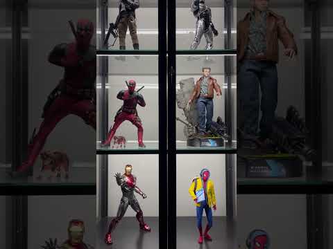 HOT TOYS COLLECTION ~ MOVIE ICONS DISPLAY #shorts #hottoys #actionfigures #marvel #dc #starwars #mcu