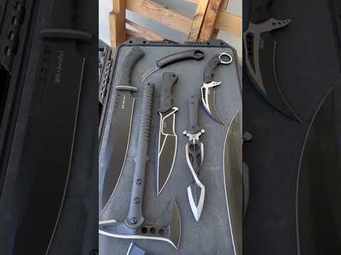 What Are YOU Doing With This INSANE Knife Set?? #shortsviral