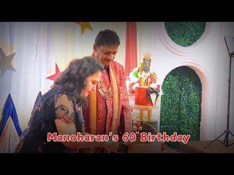 Manoharan's 60th Birthday | Mini Hall | Midlands Convention Centre | 10.08.2024