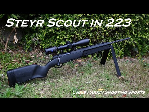 Steyr Scout Rifle in 223 Remington, UNBOXING this unusual concept rifle returning to fashion