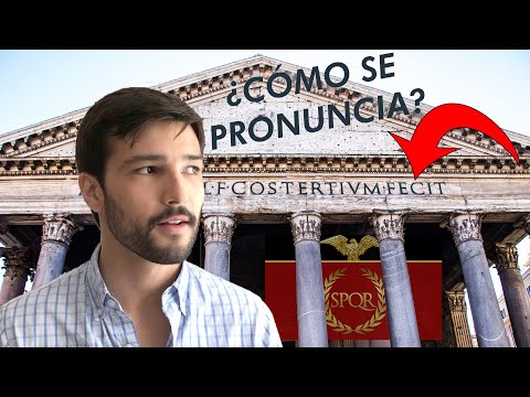 ¿Cómo sonaba el latín de los romanos? | La pronunciación del latín