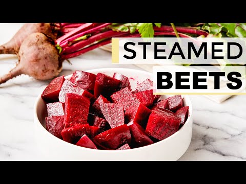 HOW TO COOK BEETS | easy steamed beets (perfect for meal prep!)