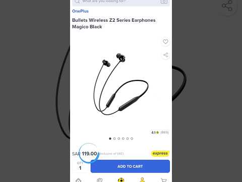 Oneplus Z2 series wireless earphone on installment in saudi arabia, #shorts #saudiarabia #shortsfeed