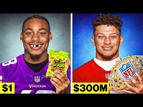 $1 VS $300,000,000 Things NFL Players Bought