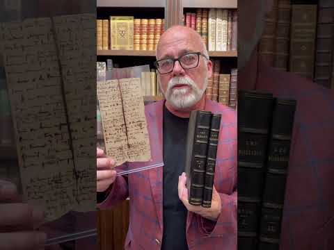 The author of LES MISERABLES had the worst handwriting #lesmiserables #victorhugo #handwriting