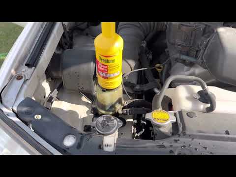 How to add power steering fluid to a 2006 Toyota 4Runner