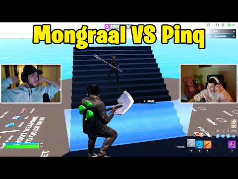 Mongraal VS Pinq 1v1 INSANE Buildfights!