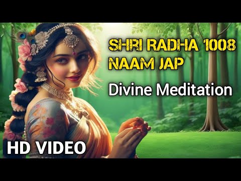 Shree Radha 1008 Naam Jap || श्री राधा 1008 नाम जप || Divine Meditation ||@Sanskarlive122