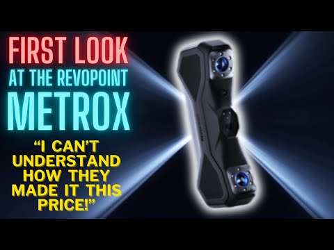 First look at the MetroX 3D scanner from Revopoint!