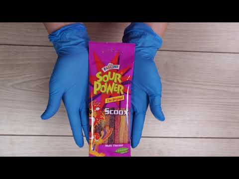 ASMR -Fascini Sour Power Scoox Candy Multi Flavour to SandWich