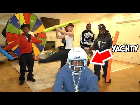 Lil Yachty Plays Extreme Noodle Hitting Game with Ray & Kai Cenat!