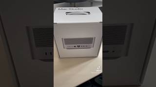 #asmr #apple #applemacstudio #macstudio #unboxing #foryou #fyp #postproduction