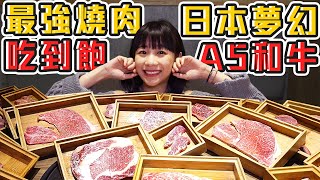 爆吃日本限定夢幻A5和牛🥩1880元套餐最回本吃法大公開！台中本格吃到飽最強燒肉⁉️ (大食い/먹방/Mukbang)｜路路LULU