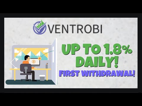 1.8% Daily on Ventrobi 🎯 First Withdrawal Speed Test—Results Inside! 🧐⏰