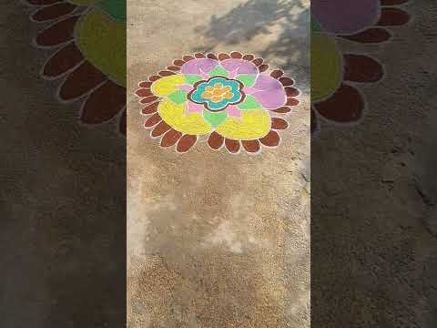 Margali kolam #margalikolam