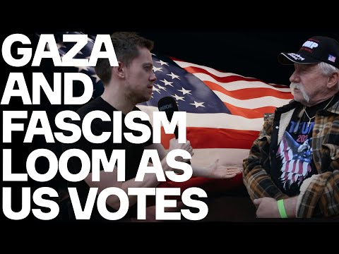 US Votes As Gaza And Fascism Loom Large - Owen Jones In Pennsylvania