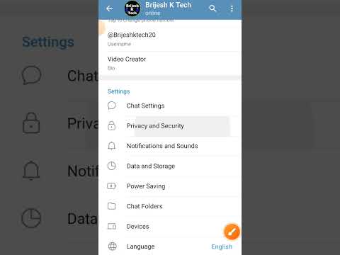 telegram last seen and online kaise Chhupaye | telegram privacy settings 2024 #brijeshktech