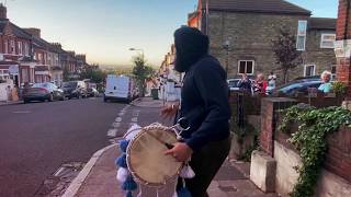 Dhol freestyle in the streets of London #TeamLaveIt