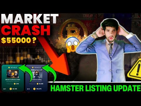 Crypto market crash hone se hamster kombat pe kya impact hoga? Big listing update in hindi