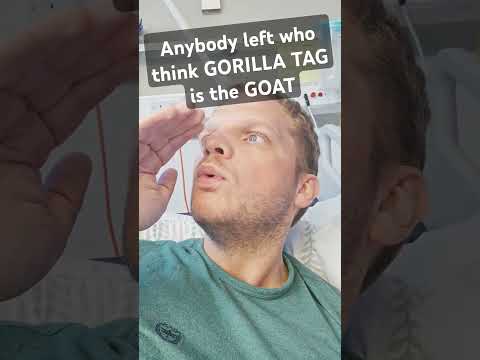 is GORILLA TAG the GOAT? #gorillatag #oculusquest2 #gorillatagvr