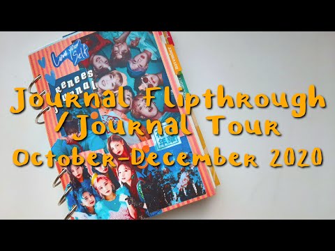 Journal Flipthrough/Tour | October - December 2020 | ThisizReneesworld