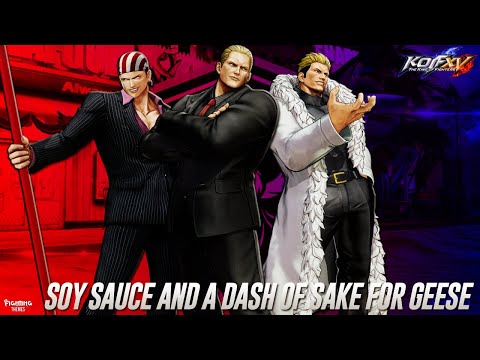 KOF XV OST - Soy Sauce and a Dash of Sake for Geese (Team South Town Theme)