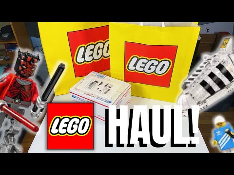 LEGO HAUL - LEGO Adidas and RETIRED Star Wars Set!?