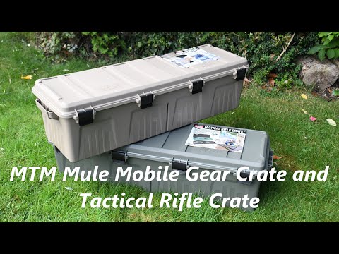 MTM Mule Mobile Gear Crate and Tactical Rifle Crate