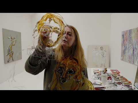 Watch artist Meta Isæus-Berlin paint a masterpiece in real time