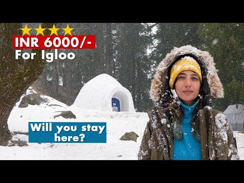 24 Hours in an igloo in -10 degrees! ❄️ Sethan, Himachal Pradesh, India | Tanya Khanijow