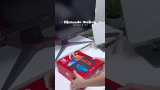 ˙✧｡˚ unboxing nintendo switch oled 🫧 ♡˖ ° #nintendo #unboxing #nintendoswitch #nintendoswitcholed