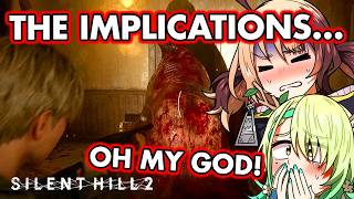 Fauna and Gigi React to Angela's ABSTRACT DADDY and BACKSTORY in Silent HIll 2 【Hololive EN】