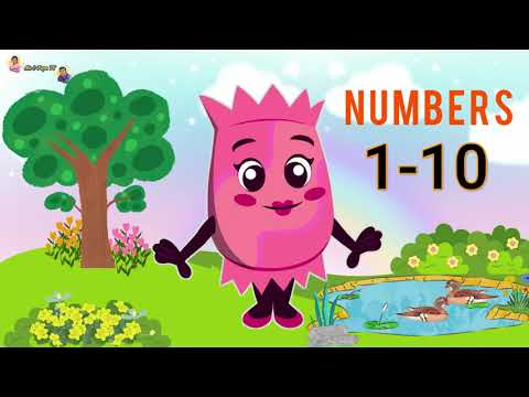 Learn Number Names 1-10 | English Counting for Beginners