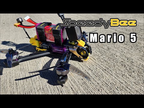 SPEEDYBEE MARIO 5 FPV Freestyle Quad Review