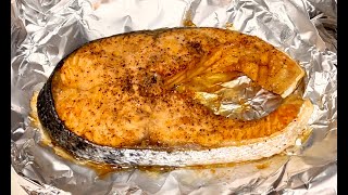 用空气炸锅一分钟做出顶级美味的烤三文鱼！Air Fryer Baked Salmon