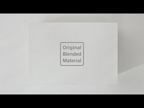 "Original Blended Material" - Concept movie(Audio Description) | Sony Official