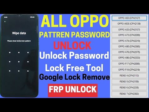 2024 Method  All Oppo Hard Reset Password Pattren Password Unlock FRP Bypass  Unlock Password Lock