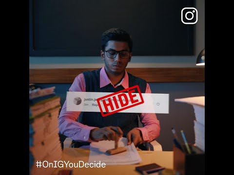 On Instagram, You Decide | Hidden Words