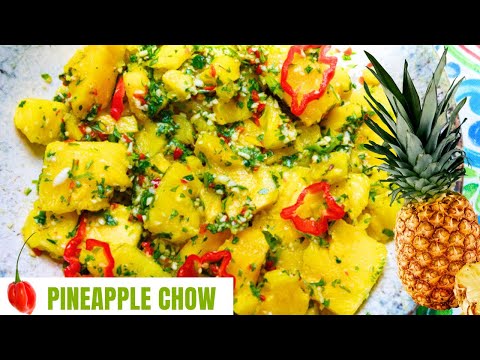 Refreshing & Tasty Pineapple Chow!