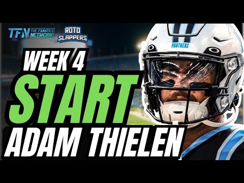 Week 4 Fantasy Football Start | WR Adam Thielen