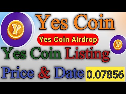 Yes Coin Listing Price | Yes Coin Airdrop | Yes coin Telegram Bot