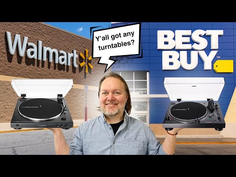 Is it possible to buy a quality turntable at Walmart or Best Buy?