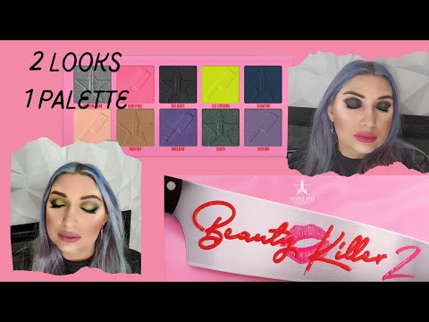 Jeffree Star Cosmetics Beauty Killer 2 palette / WATCH BEFORE YOU BUY - UPDATED THOUGHTS / 2 looks