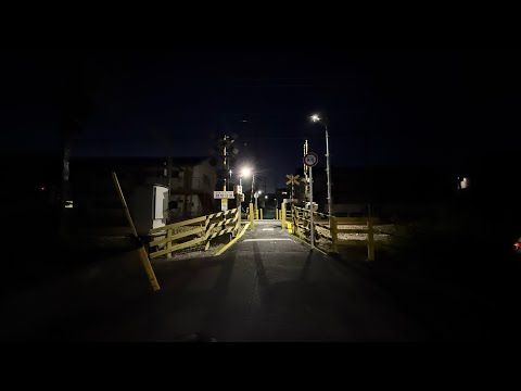 🚅 Japan Railroad Pedestrian Crossing - Shizuoka Early Morning Quiet | Japan Train Videos