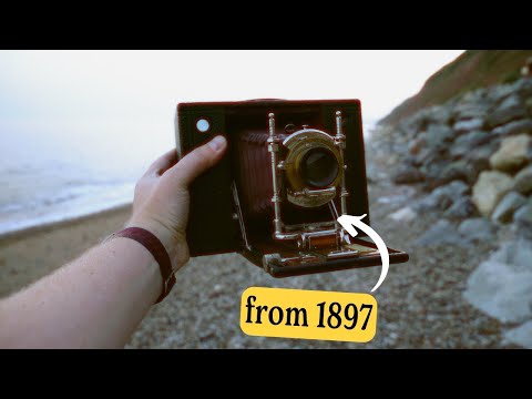 Taking A Photo With a 120 YEAR-OLD CAMERA