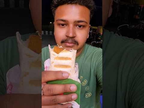 Goli Vada Pav restaurant || We tried every Wrap 😈💀 #wrap #food #review #varanasi #reels